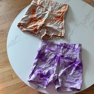 Vitality Tie-Dye Shorts Set - Small & Medium